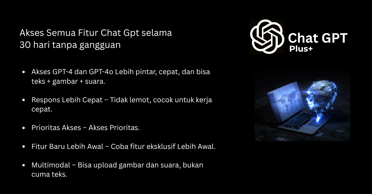 Chat Gpt Plus 30 Days