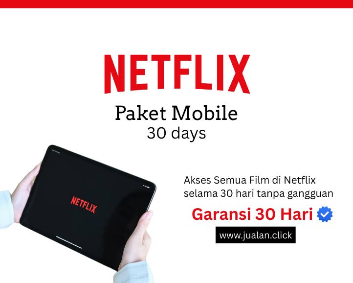 Netflix 30 Hari Garansi jualan.click