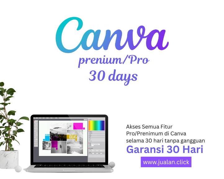 Canva Pro/Prenium 30 Hari