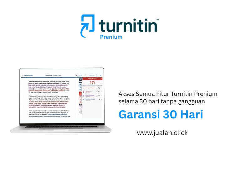 Turnitin Premium 30 Hari