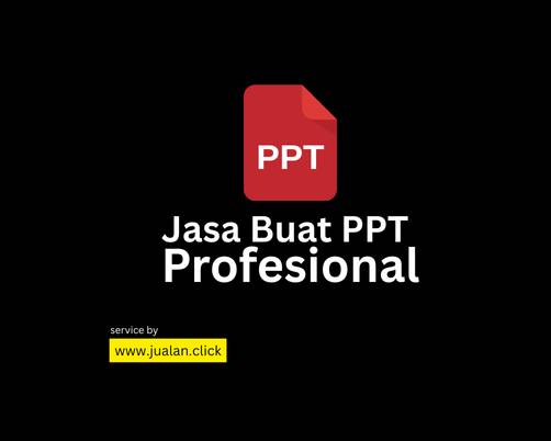 Jasa Buat PPT profesional